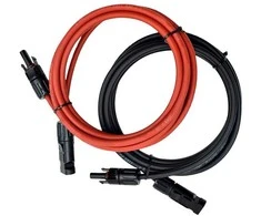 Ecoflow 2x saulės baterijų prailginimo kabelių rinkinys APV MC4 2m