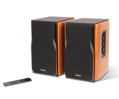 Kolonėlės Edifier R1380DB 2.0, Bluetooth, Belaidė jungtis, Rudos spalvos