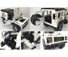 Cada Edukacinis rinkinys Double Eagle C51004W Jeep automobilio modelis