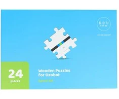 Edusense Medinė dėlionė Ozobot robotui - greičio rinkinys