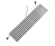 Oem Elastinė LED RGB diodų matrica 8x32 - 256 LED - WS2812B