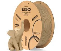 Elegoo PLA filamentas 1.75mm 1kg - RFID - Medžio spalva