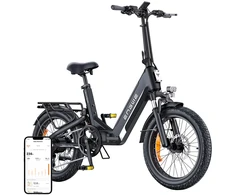 ENGWE L20 3.0 BOOST 250W 20" elektrinis dviratis (juodas)