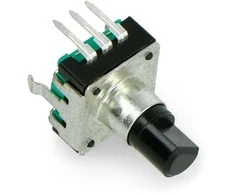 Oem Enkoderis su mygtuku - 24 impulsų 15mm - EC12 vertikalus - x5