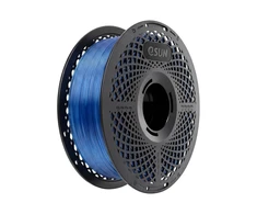 eSUN PETG-Basic plastikas 1kg 1.75mm - Translucent Light Mėlyna