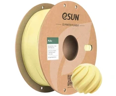 eSUN PLA+ plastikas 1.75 mm 1kg – migdolų geltonumo