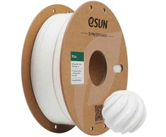 eSUN PLA+ plastikas 1.75 mm 1kg – pieniškai baltas
