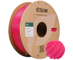 eSUN PLA+ plastikas 1.75 mm 1kg – rausvai raudonas