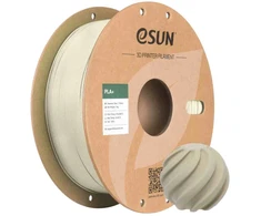 eSUN PLA+ plastikas 1.75 mm 1kg – šviesiai chaki