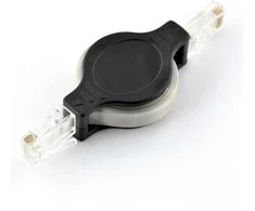 Oem Ethernet patchcord laidas RJ45 1m - ištraukiamas