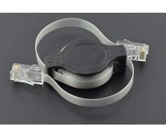 Oem Ethernet patchcord laidas RJ45 1m - ištraukiamas