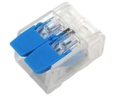Eurolight Gnybtas minkštam kabeliui 2P 250V 16A 0.75-2.5mm2 -40°C to+85°C