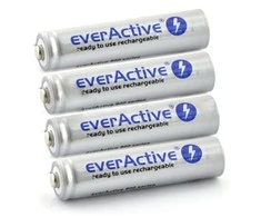 EverActive Sidabrinis Line baterija R03 AAA Ni-MH 800mAh - 4 vnt