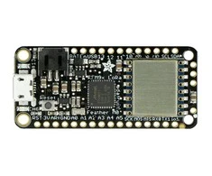 Feather M0 + radijo modulis 433 MHz RFM96 LoRa, suderinamas su Arduino, Adafruit 3179