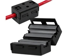 Ferito filtras – 11 mm kabeliui – magnetinis spaustukas su ekranu