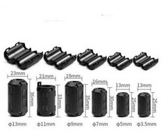 Oem Ferito filtras 3.5mm laidui - gofruotas magnetinis filtras apvalkale