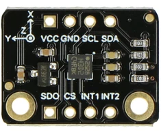 Fermion – 3 ašių akselerometras – I2C H3LIS200DL – DFRobot SEN0408