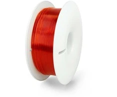 Plastikas Fiberlogy Easy PETG - 1.75mm - 0.85kg - Transparent Oranžinis