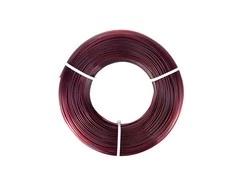 Plastikas Fiberlogy Refill Easy PETG - 1,75 mm - 0,85 kg - Bordo skaidrus