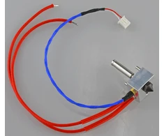Flashforge Creator 3 Pro kairiojo hot end komplektas - grūdintas plienas - 0.4mm