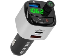 74-206# Transmiter fm blow bluetooth5.3 qc+pd 20w