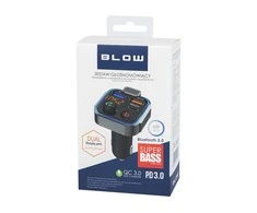 FM siųstuvas BLOW Bluetooth5.1+QC3.0