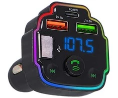 FM siųstuvas BLOW BT laisvų rankų įranga + PD20W