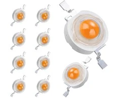 Galingas LED 1W - 30-40lm - Pilnas spektras - 400-840nm - Augalams ir gėlėms auginti