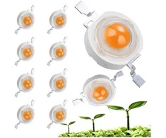 Galingas LED 1W - 30-40lm - Pilnas spektras - 400-840nm - Augalams ir gėlėms auginti