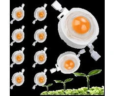 Galingas LED 3W - 40-50lm - Pilnas spektras - 380-840nm - Augalams ir gėlėms auginti