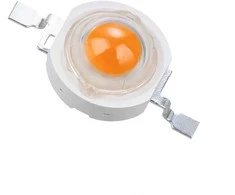 Galingas LED 3W - 40-50lm - Pilnas spektras - 380-840nm - Augalams ir gėlėms auginti