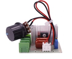 Galios reguliatoriaus modulis AC 230V 2000W - potenciometras ant 20 cm laido - maksimali 2kW