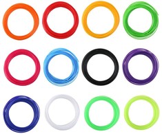 Oem 3D plastiko rinkinys PLA 1.75mm 12 spalvų