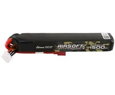 Gens ace 25C 1500mAh 3S1P 11.1V Airsoft Gun Lipo baterija su T kištuku