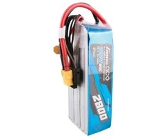 Gens ace G-Tech 2800mAh 22.2V 60C 6S1P Lipo baterijų paketas su XT60 kištuku