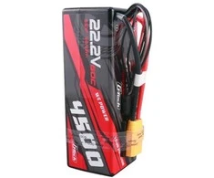 Gens ace G-Tech 4500mAh 6S1P 22.2V 60C HardCase RC car Lipo Baterija 14#