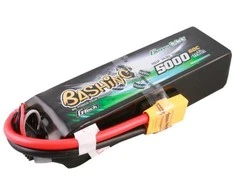 Gens ace G-Tech 5000 mAh 14.8 V 4S1P 60C Lipo baterijų paketas su XT90 Plug-Bashing serija