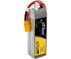 Gens Ace &amp; Tattu Tattu 6750mAh akumuliatorius 14.8V 25C 4S1P XT90