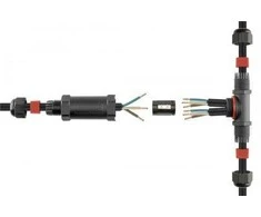 Goobay Kabelio sujungimas T formos IP68 450V 24A 2.5mm²