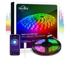 Gosund Nitebird Išmani WiFi RGB LED juosta NiteBird SL3 2x5m Tuya