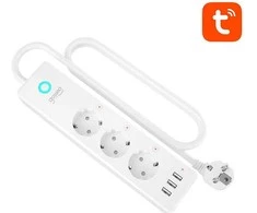 Gosund P1 3x Schuko elektros lizdai 3x USB 3680W TUYA, Smart Life, Gosund