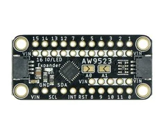 GPIO I2C kaiščių išplėtimas ir LED valdiklis, AW9523, STEMMA AT / Qwiic, Adafruit 4886
