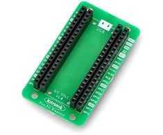 GPIO išplėtimo plokštė - skirta Raspberry Pi Pico - Kitronik 5341