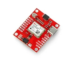 GPS NEO-M9N modulis su įmontuota antena, Qwiic, SparkFun GPS-15733