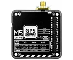 GPS v2.0 modulis su SMA antena - AT6668 - skirtas M5Core kūrimo moduliams - M5Stack M003-V2