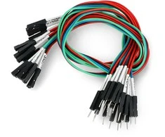 Gravitacija - I2C/UART jungiamųjų laidų komplektas - moteriškas-vyriškas - 30cm - 5vnt - DFRobot FIT0916-MF