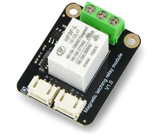 Gravity - 10A/250VAC magnetinė relė su užraktu, skirta Arduino ir ESP32 - DFRobot DFR0996
