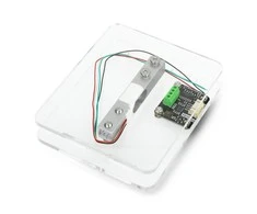 Virtuvinės svarstyklės Gravity - 1kg (10N) skaitmeninis slėgio jutiklis - HX711 - Svarstyklių rinkinys - DFRobot KIT0176