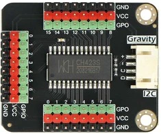 Gravity - CH423 I2C 24 skaitmeninių I/O modulių išplėtimo modulis - DFRobot DFR0979