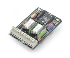 Dfrobot Gravity: dvigubas dvipolis Arduino žingsninio variklio priedėlis (DRV8825)